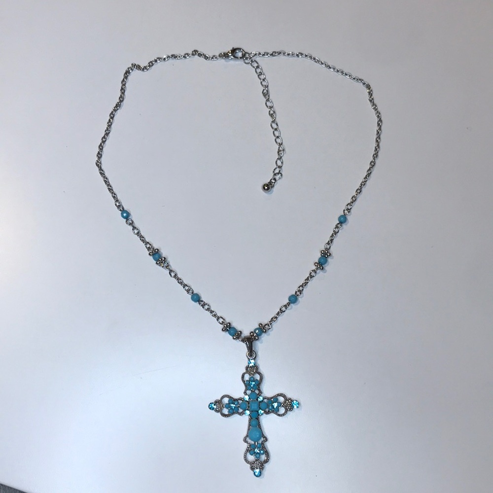 Turquoise Silver Necklace